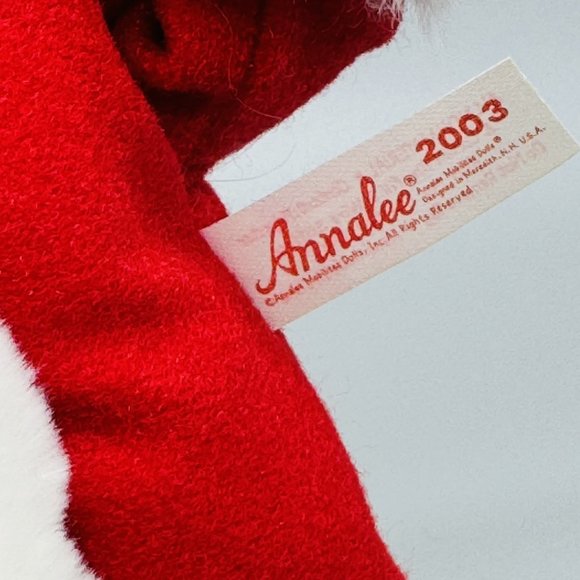 Annalee Mrs Claus Basket Gifts 6 inch 2003 Vintage Christmas Santa - Picture 4 of 9